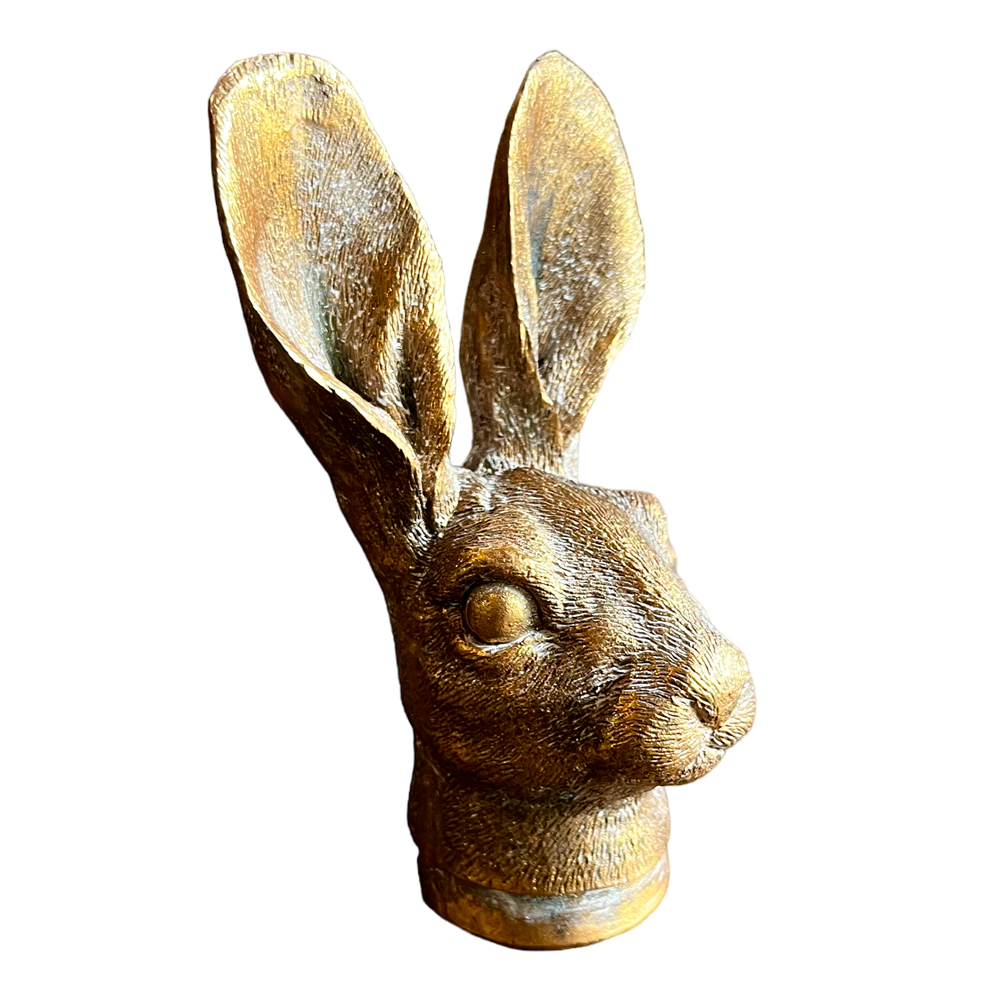 CABEZA CONEJO DORADA