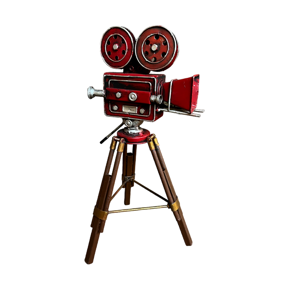 CAMARA ROJA REPLICA METAL