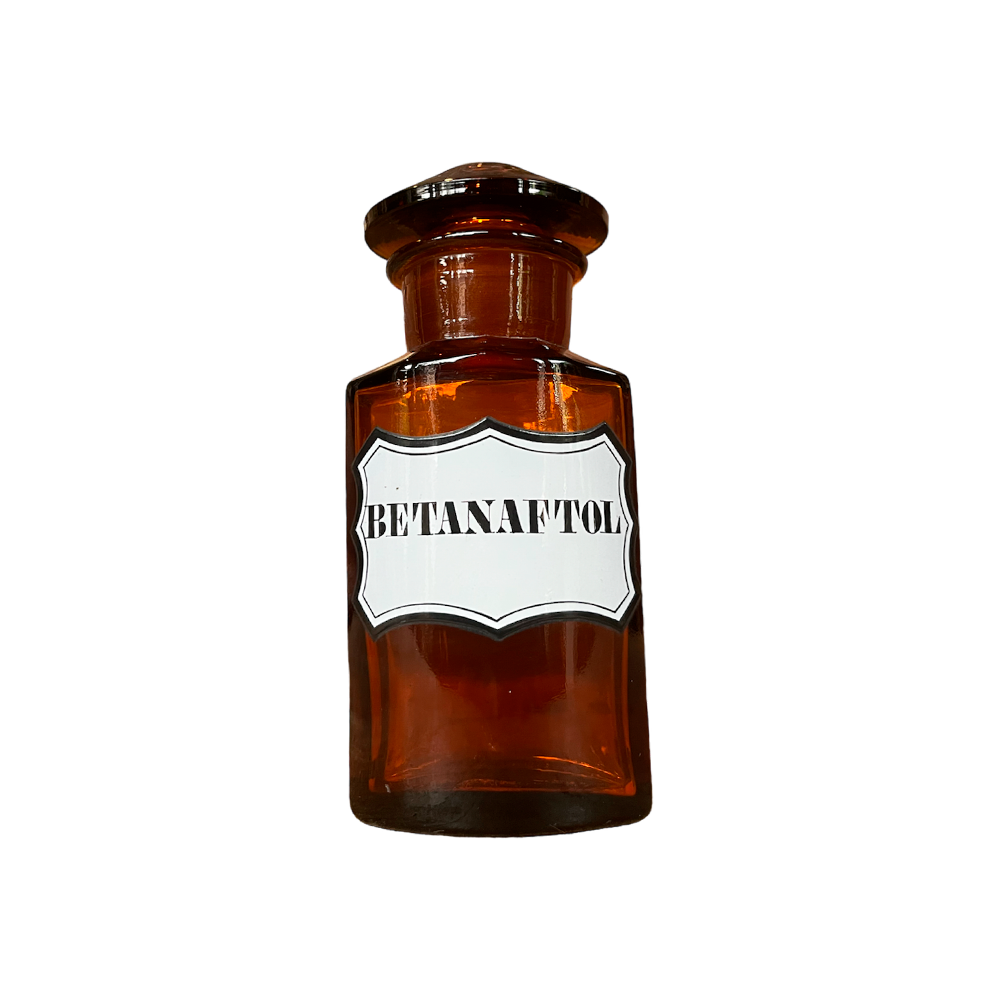 BOTELLA FARMACIA ANTIGUA " BETANAFTOL"