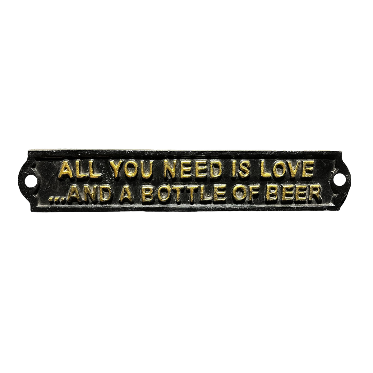 Placa "All you need is love"
