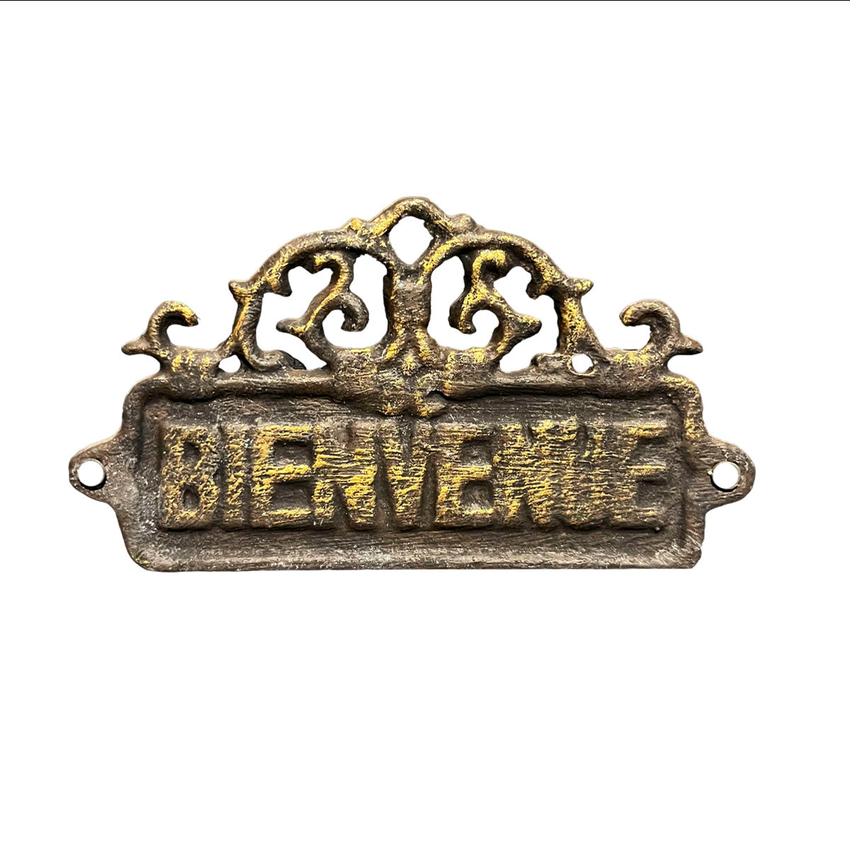 Placa "Bienvenue"