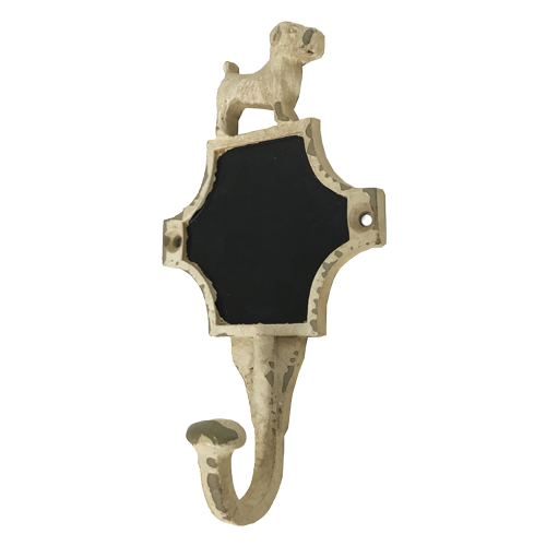 Percha perro pizarra