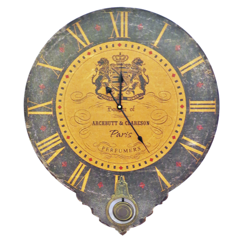 Reloj mural con pendulo