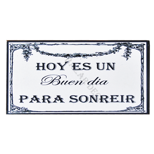 Afiche Hoy es un buen día para sonreír