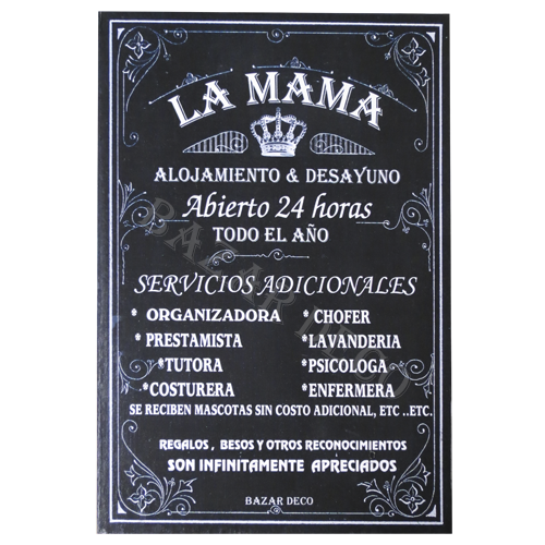 Afiche La Mamá
