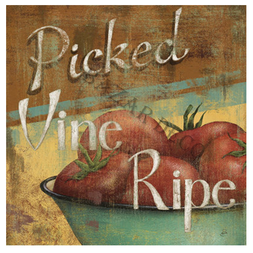 Afiche Picked vine ripe