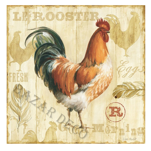 Afiche Le rooster
