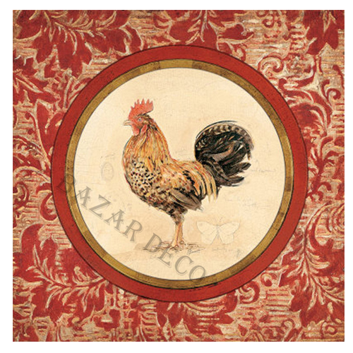 Afiche Gallo circulo