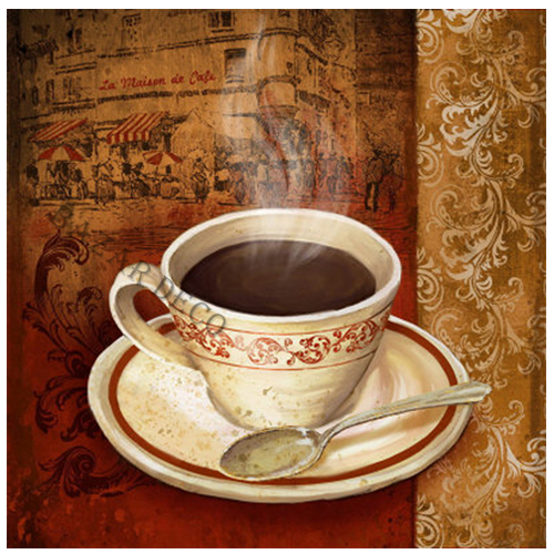 Afiche La maison de café