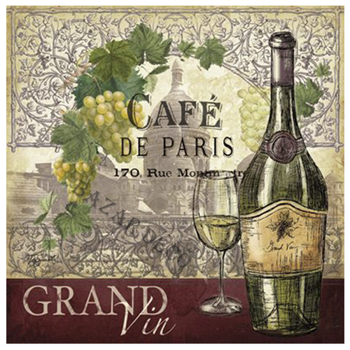 AFICHE "CAFÉ DE PARÍS"