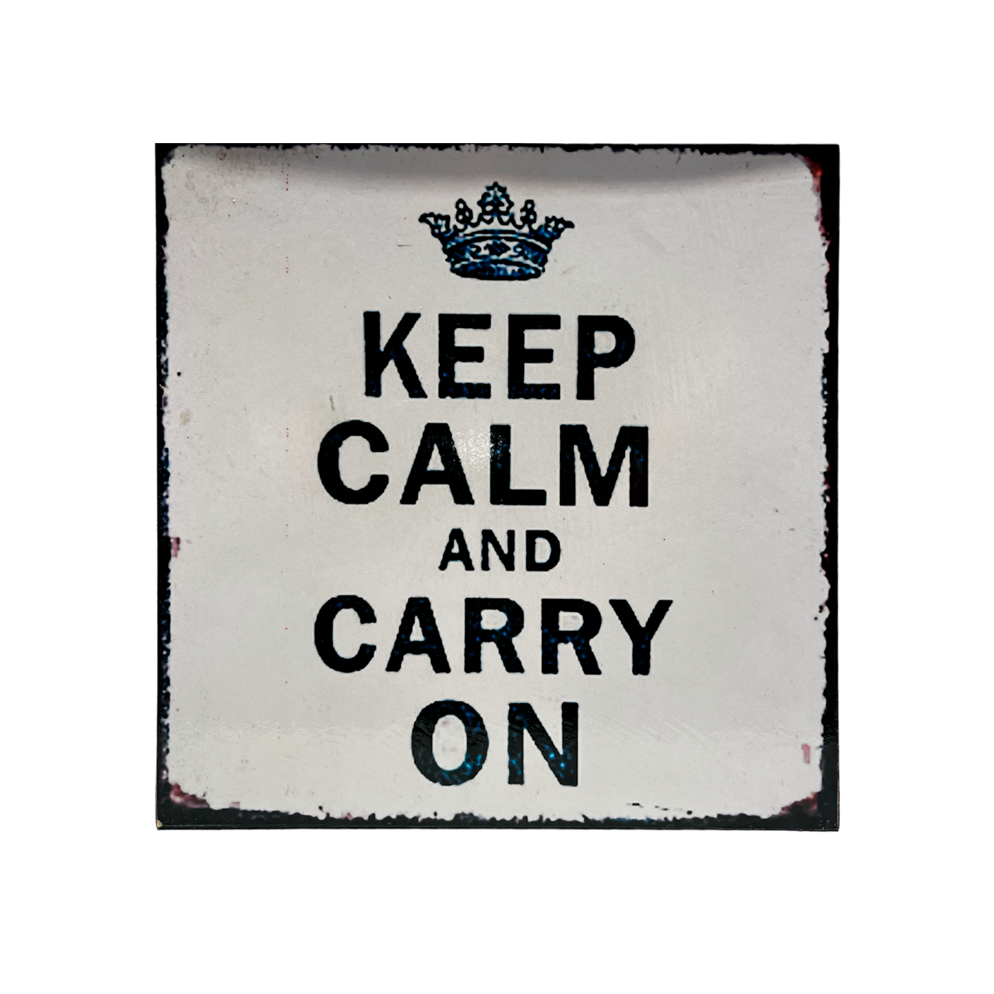 Afiche "Keep calm and carry on"