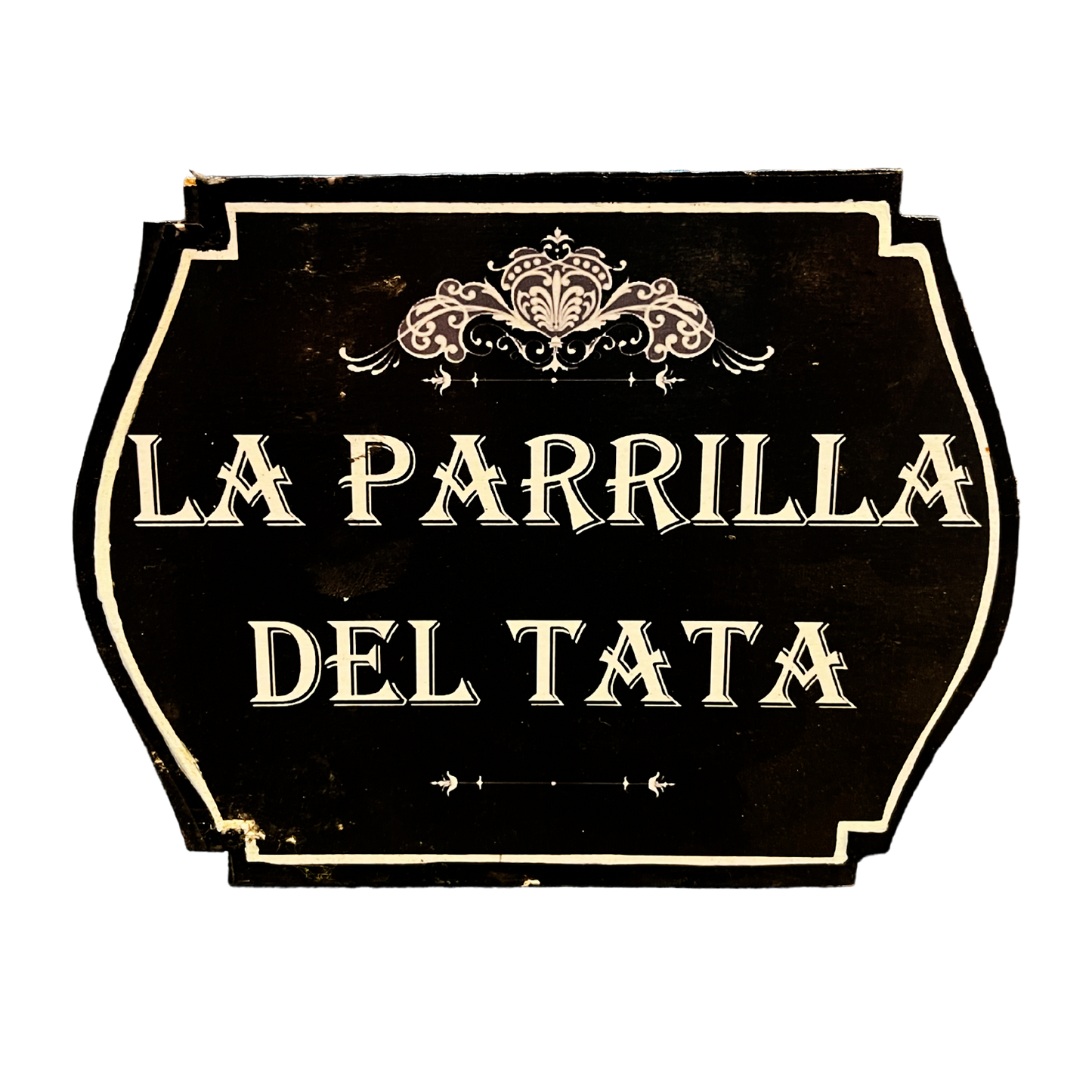 Afiche "La parrilla del tata"