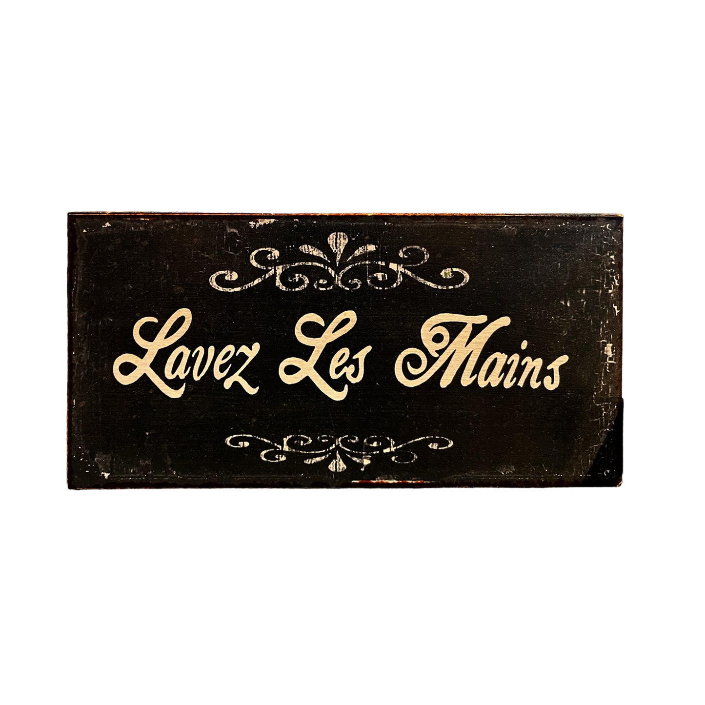 Afiche "Lavez les mains"