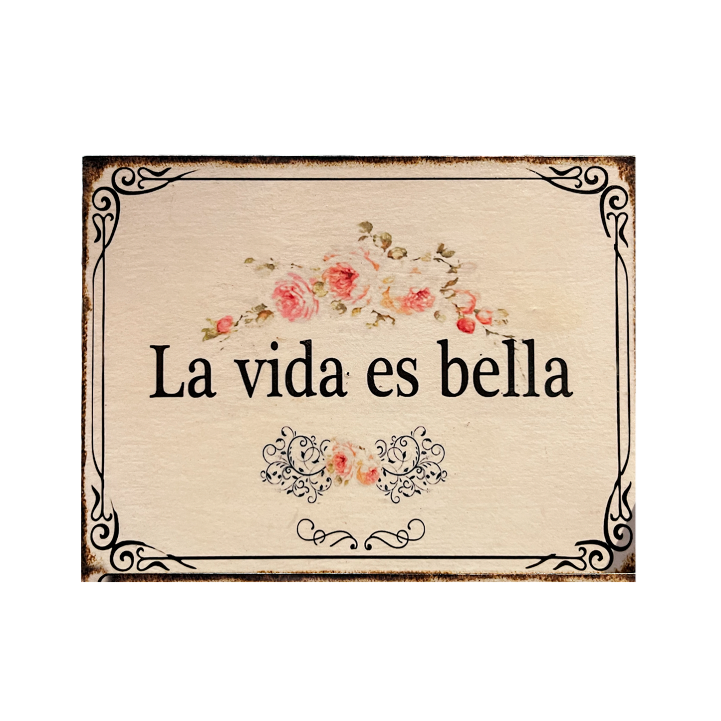 Afiche "La vida es bella"
