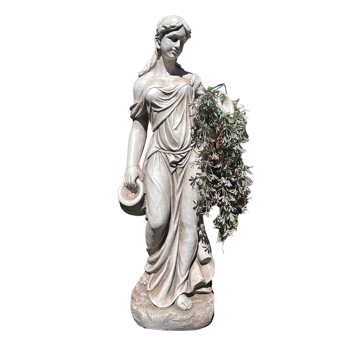 ESCULTURA MUJER CANTAROS