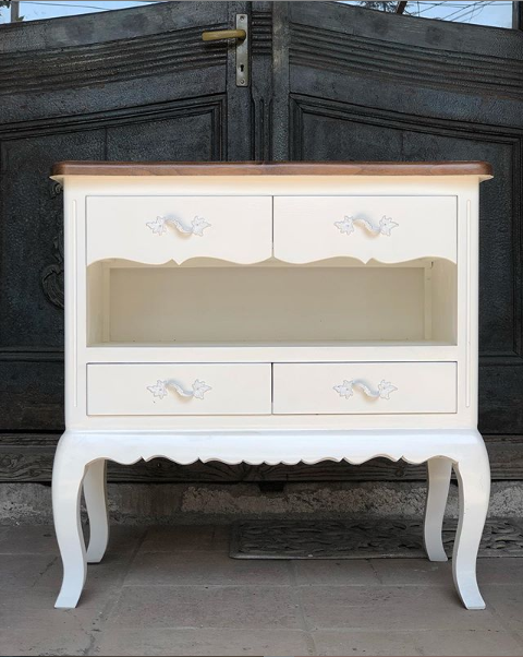 Velador 4 cajones espacio