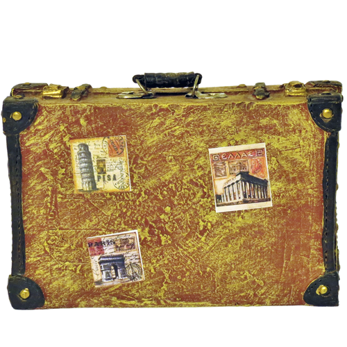 Mini maleta decorativa