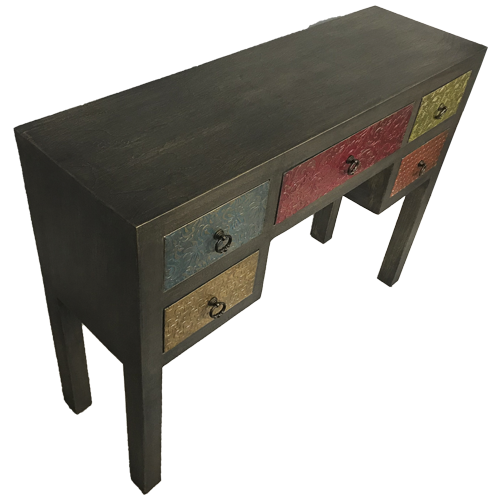 Arrimo 5 cajones relieve