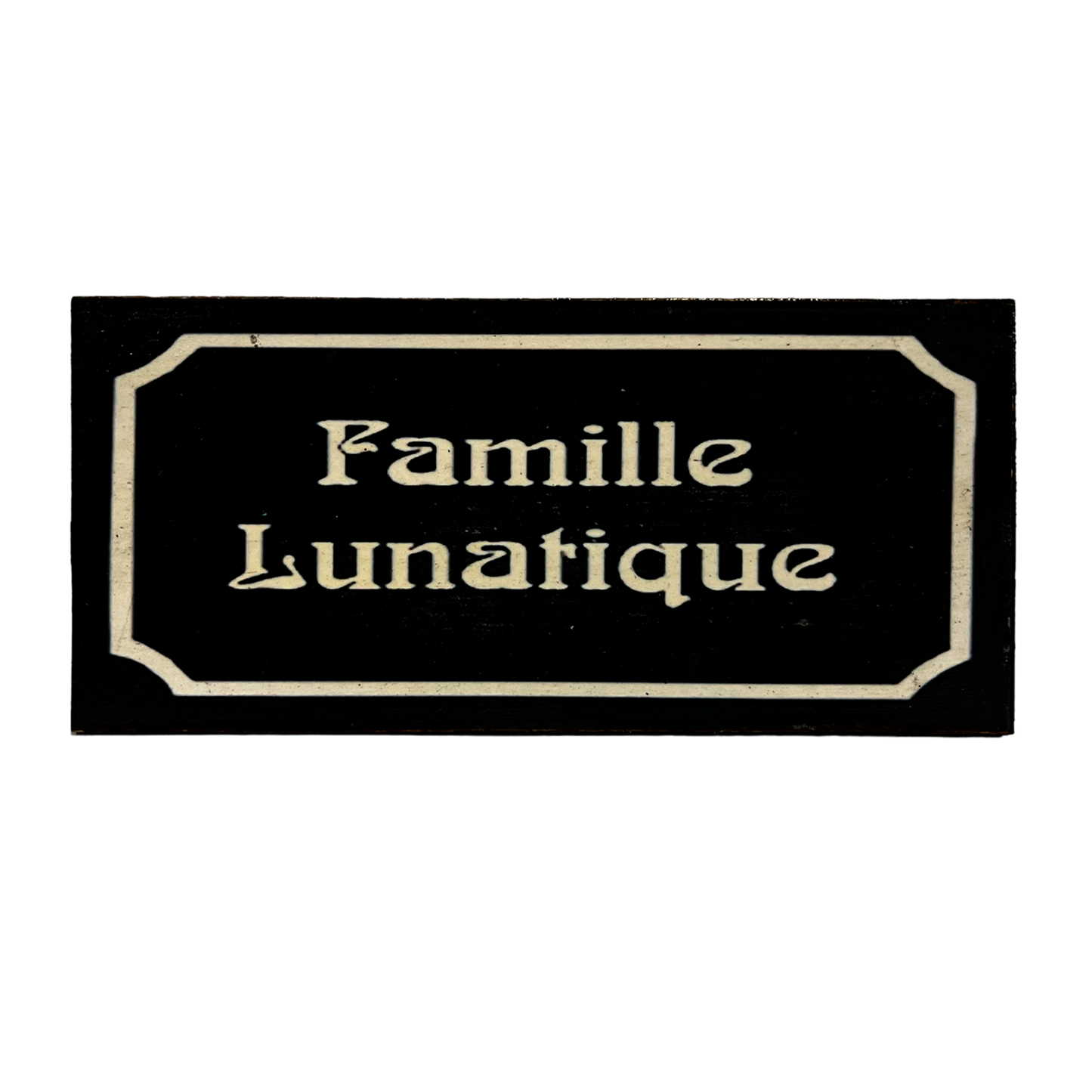 Afiche "Famille lunatique"