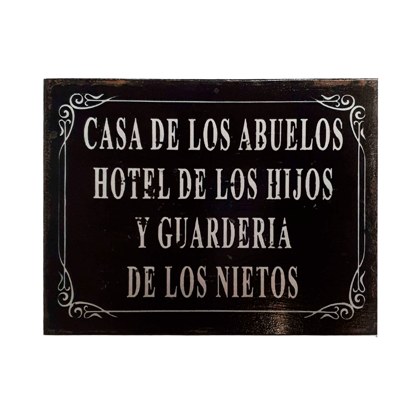 afiche casa de los abuelos