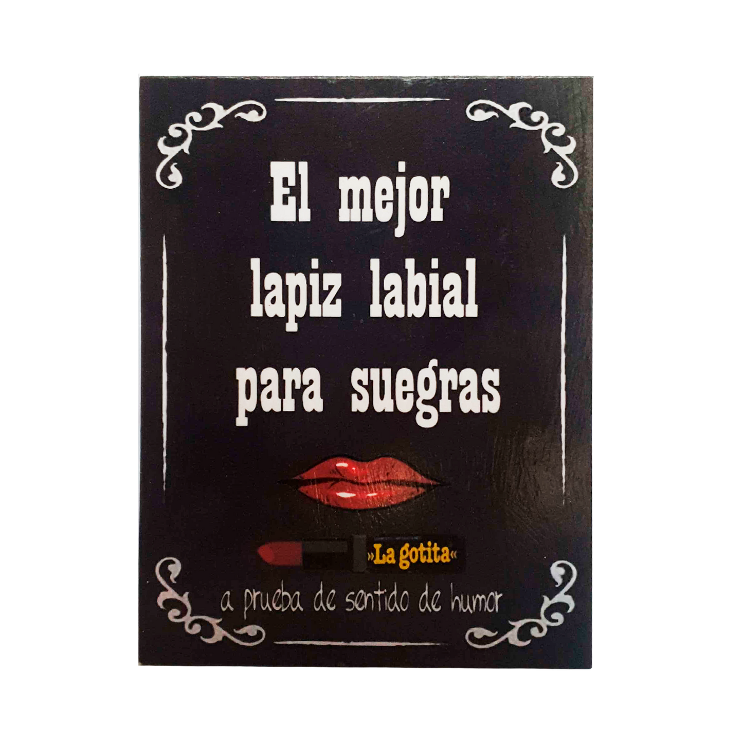 Afiche "El mejor lápiz labial"
