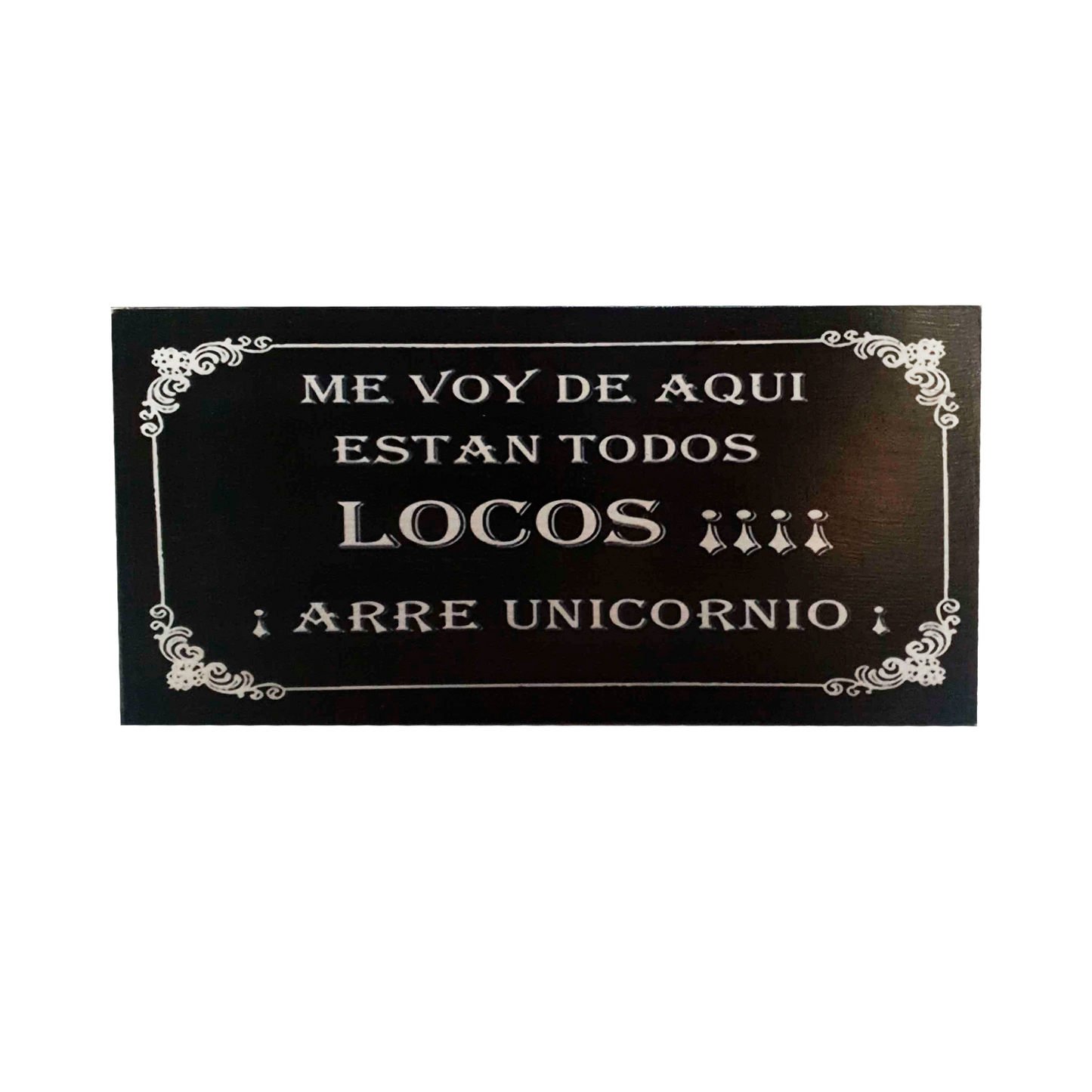 Afiche "Me voy de aquí"