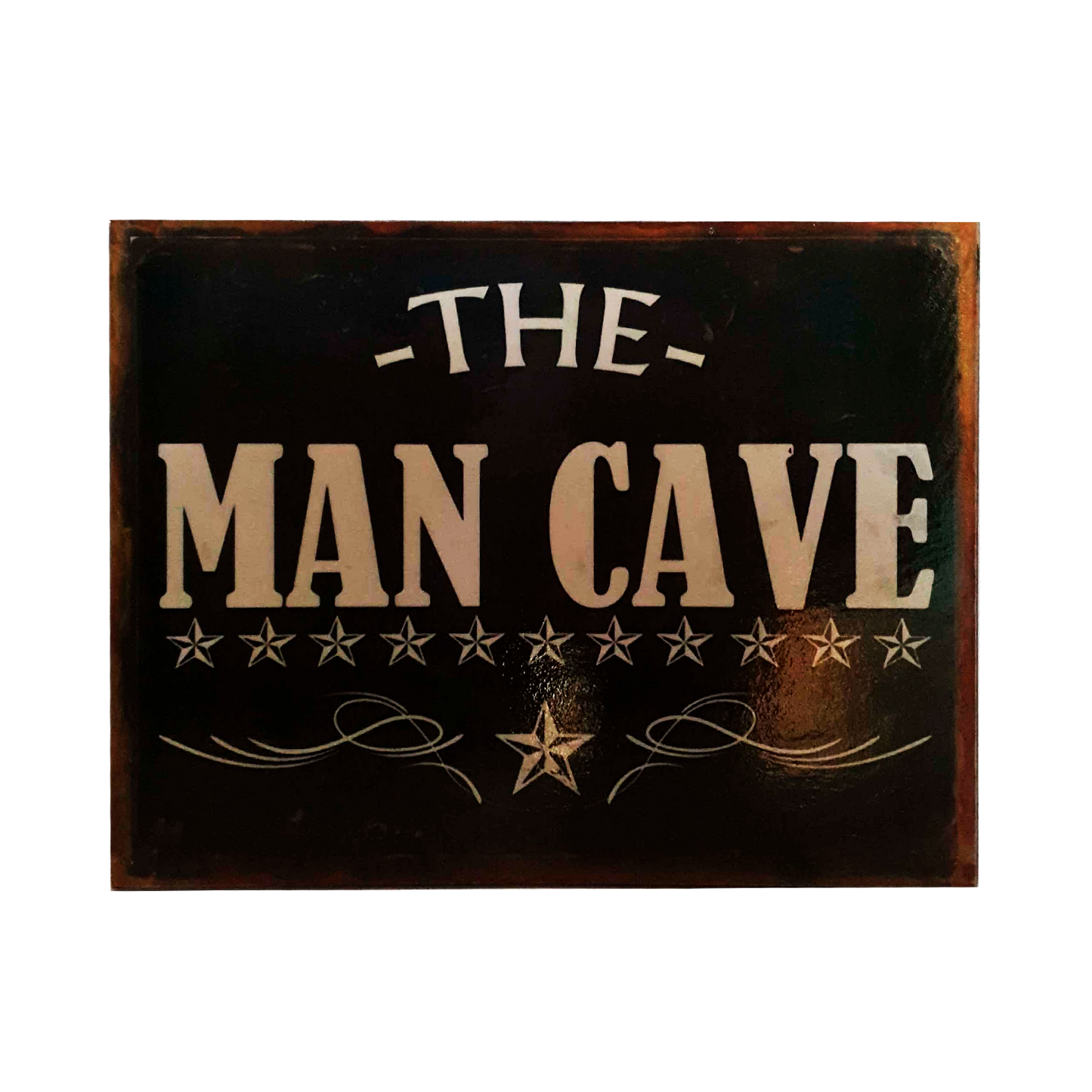 afiche the man cave