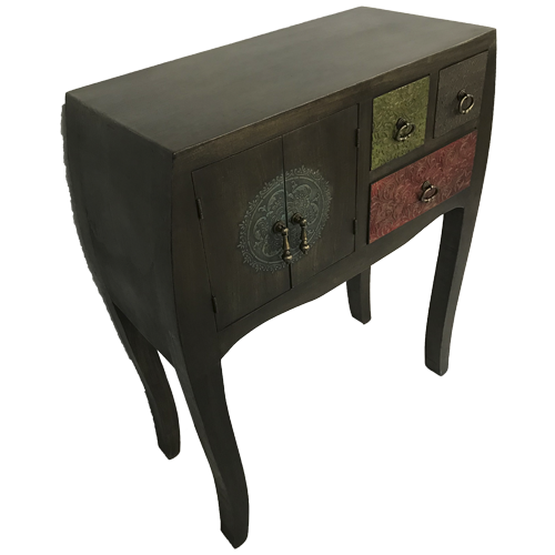 Arrimo curvo relieve