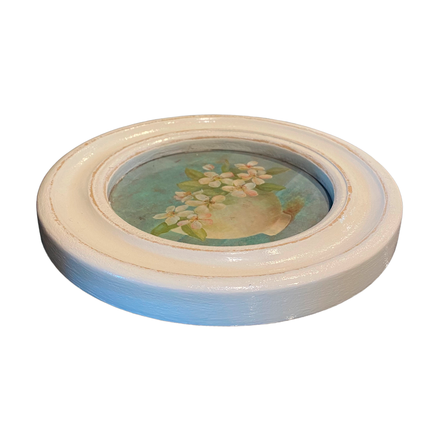 Cuadro redondo botánico I