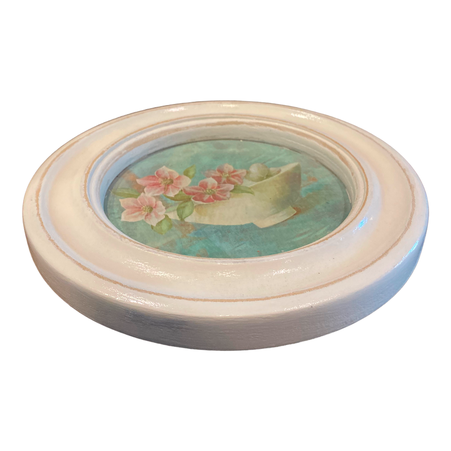 Cuadro redondo botánico II