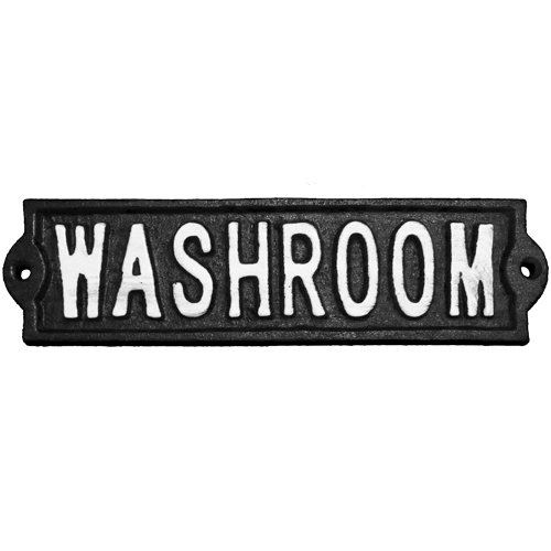 Placa washroom