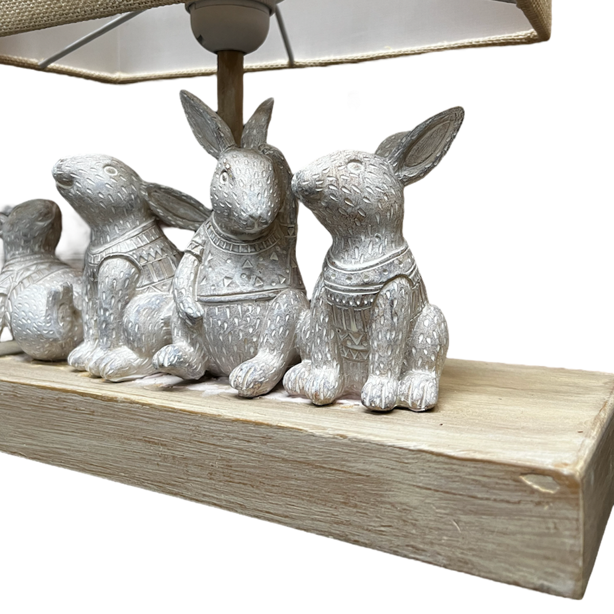 Lámpara Familia de conejos