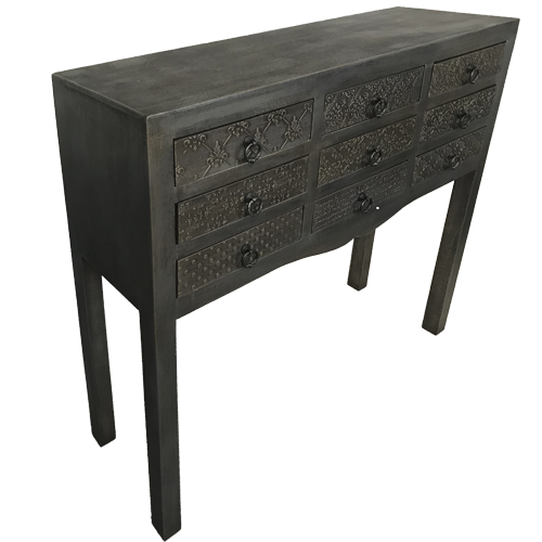 Arrimo 9 cajones relieve