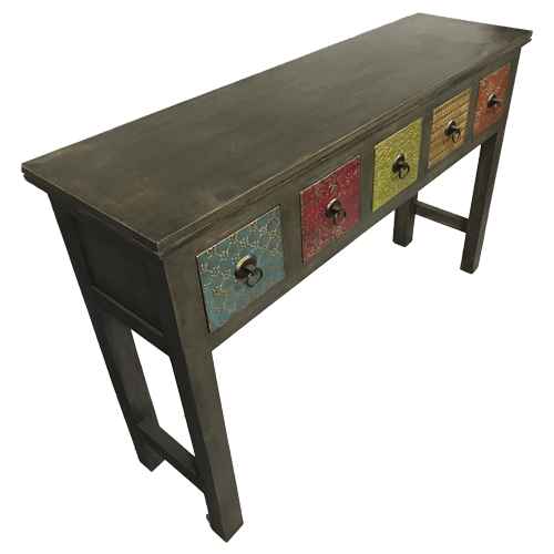 Arrimo 5 cajones relieve