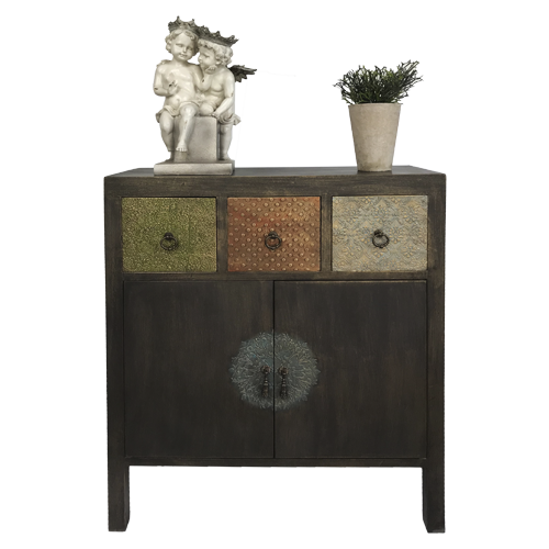 Mueble 3c relieve 2p relieve mándala