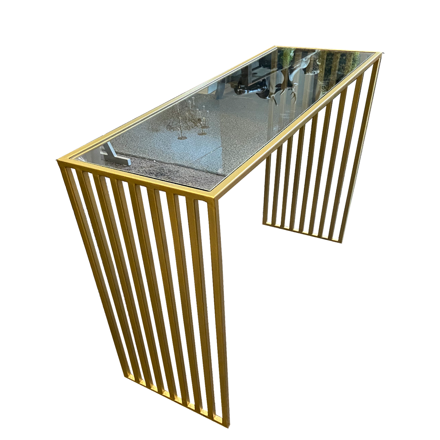 Arrimo fierro dorado