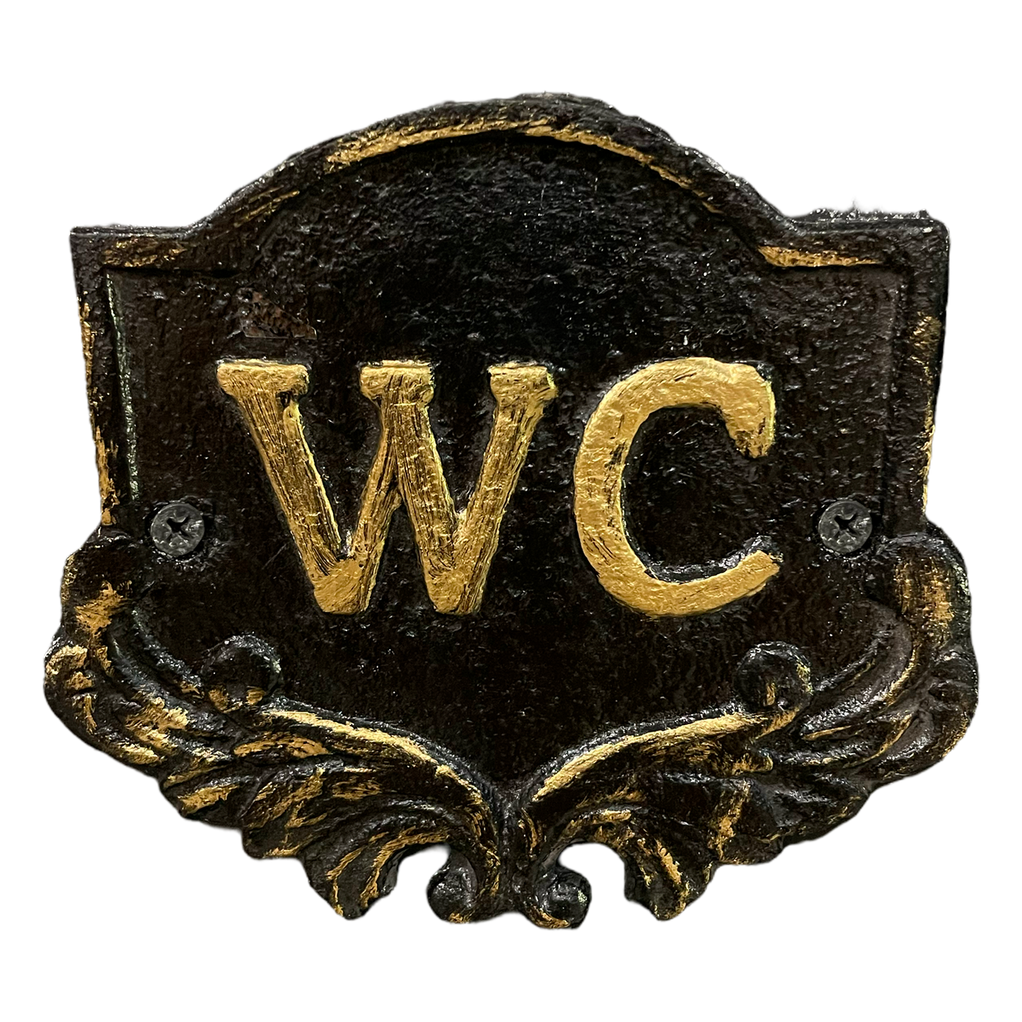 Placa "WC"