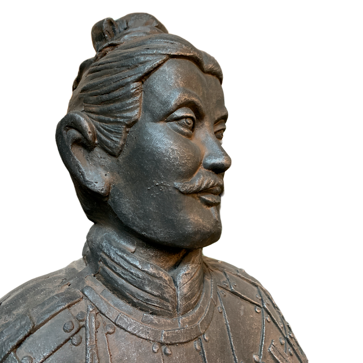 Soldado terracota incado