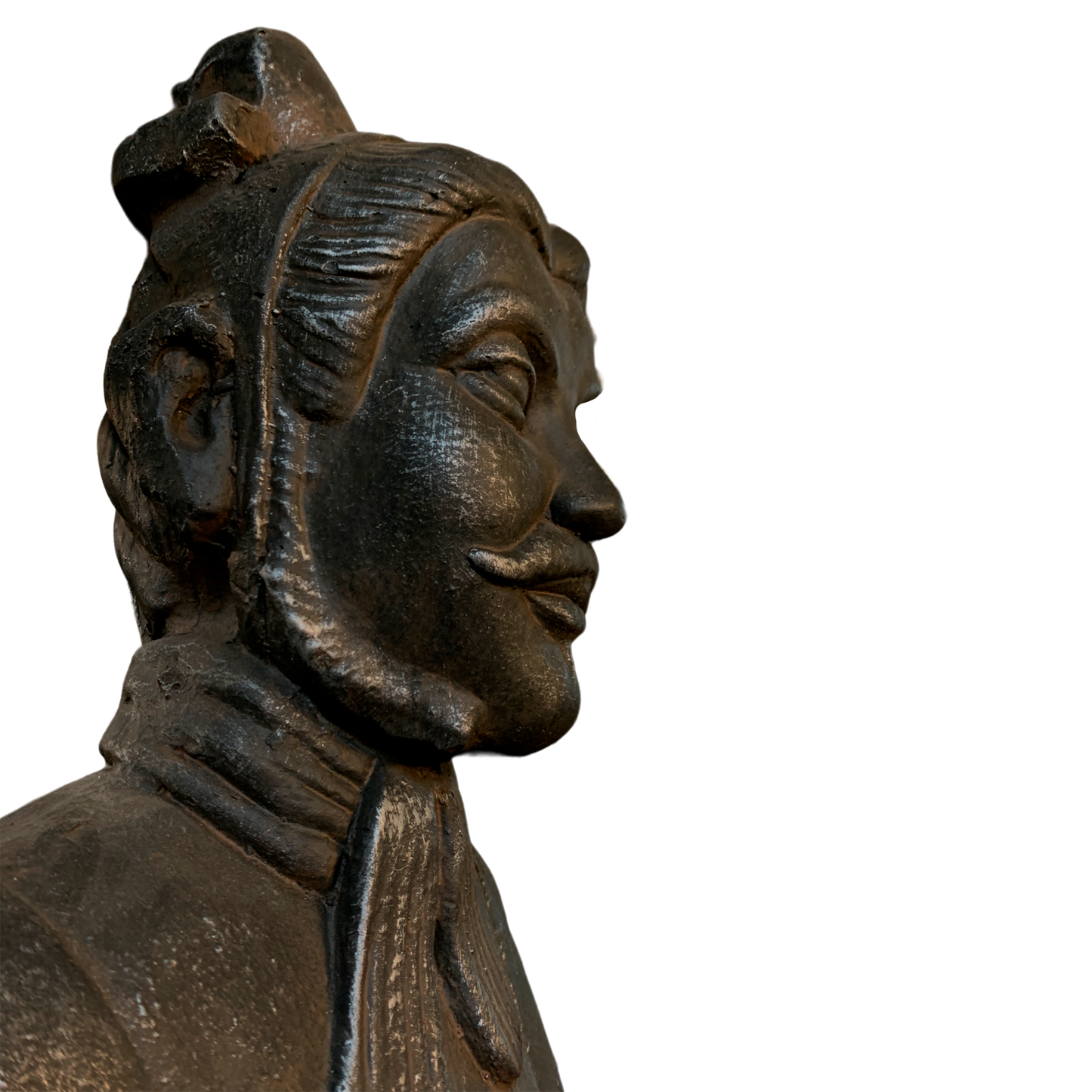 Soldado terracota parado
