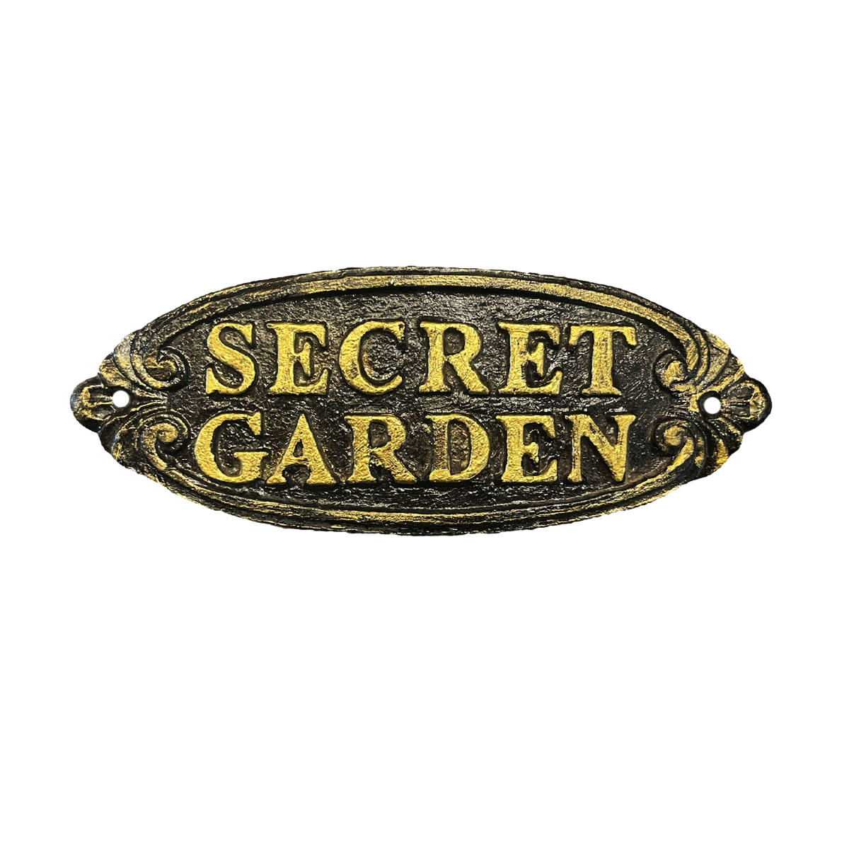 placa secret garden