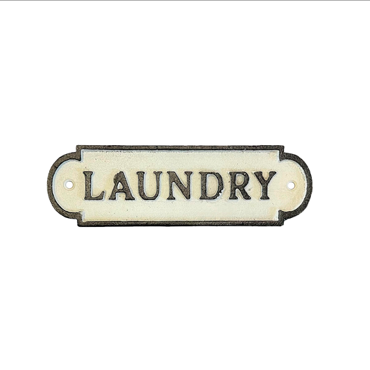 Placa "Laundry"