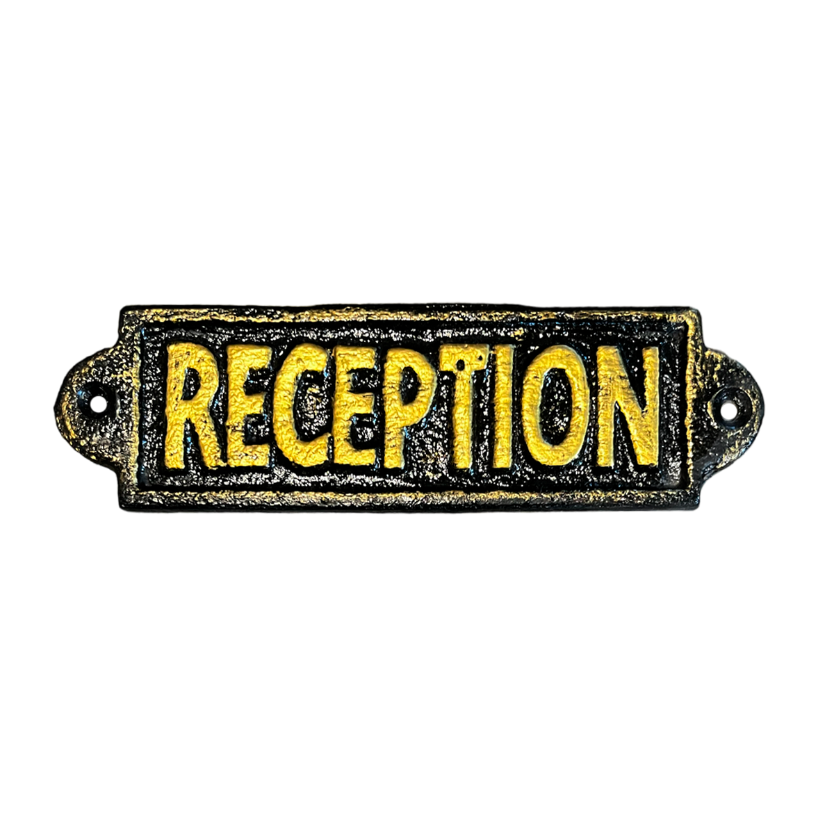 Placa "Reception"