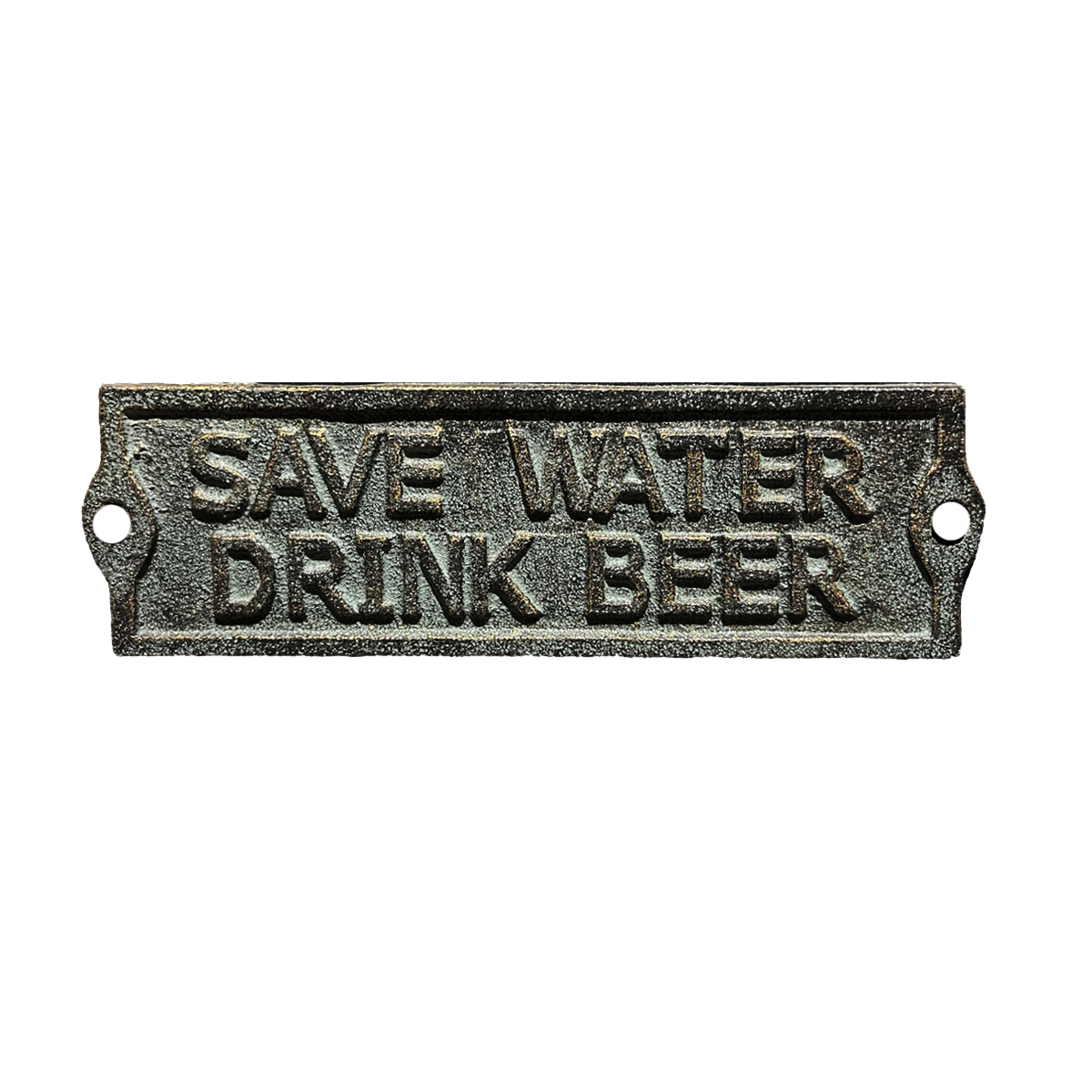 Placa "Save water"