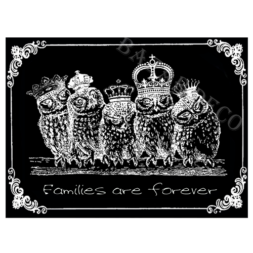 Afiche Families are forever