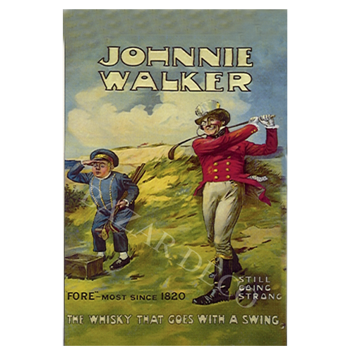 Afiche Johnnie walker