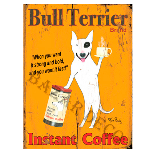 Afiche Bull terrier