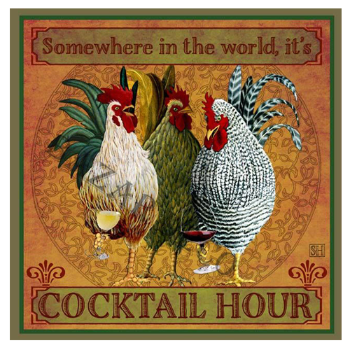 Afiche Cocktail hour