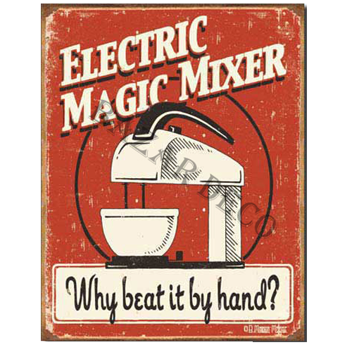 Afiche" Electric magic mixer"