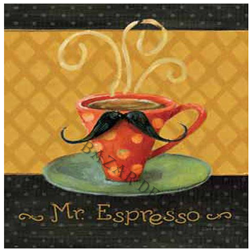 Afiche Mr. Espresso