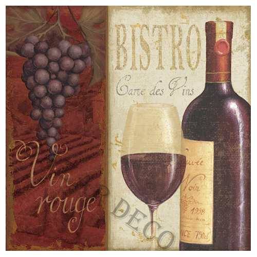Afiche Carnes de vins